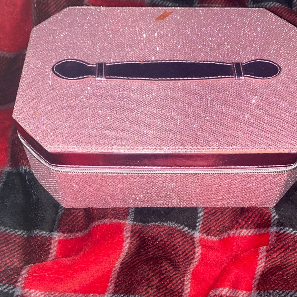 Pink Glittery Box with Handle